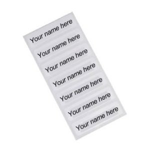 Name labels iron on (20)