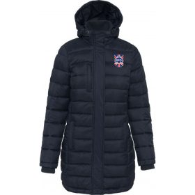  Winter coat for girls with embroidery badge MYP
